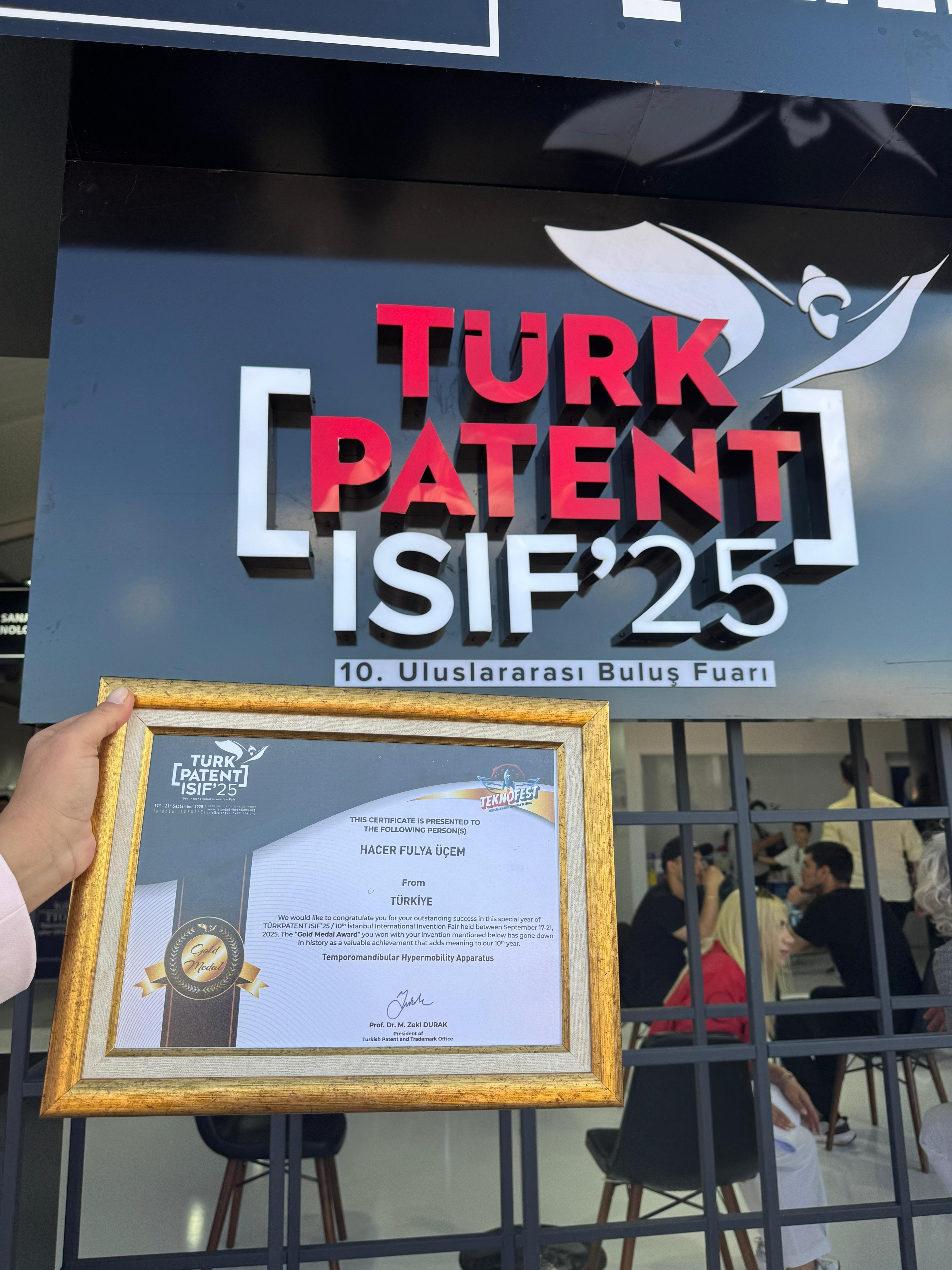 TÜRKPATENT-ISIF'25-Auszeichnung für UNG Gesundheitstechnologien 2