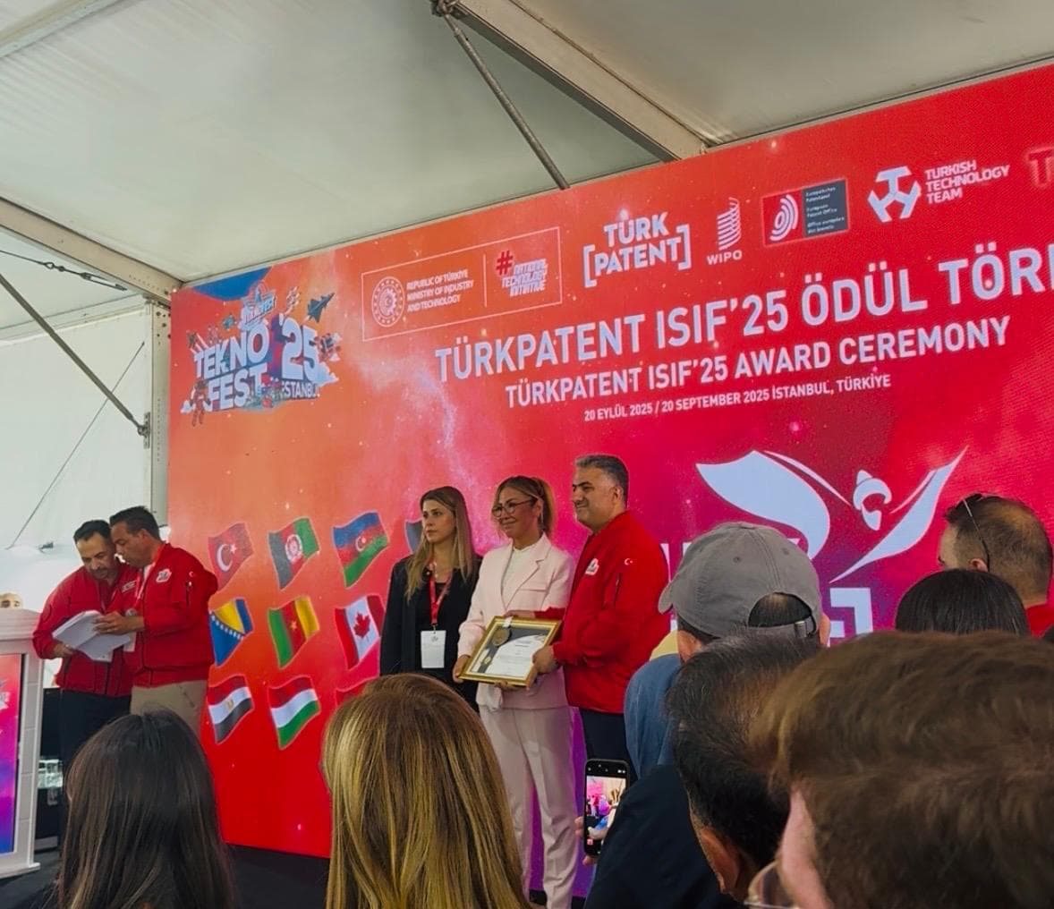TÜRKPATENT-ISIF'25-Auszeichnung für UNG Gesundheitstechnologien 5