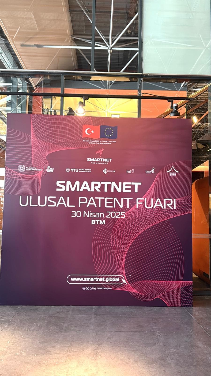 Patent des Gelenk-Stethoskopgeräts unter den ersten 80 Projekten der nationalen SMARTNET-Patentmesse 3